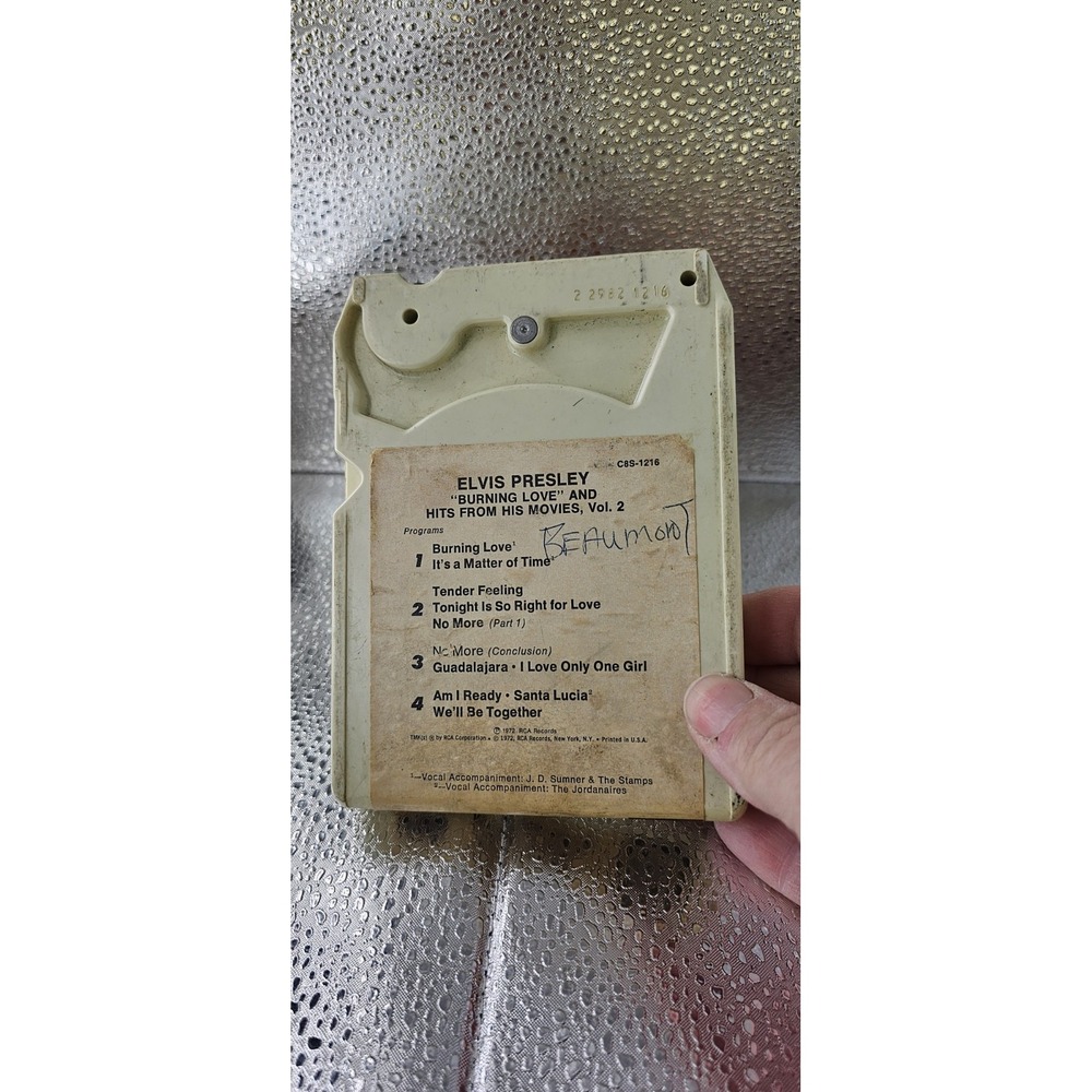 Elvis Presley 8-Track Tapes Lot - 6  UNTESTED The King Music Vintage Collectible - Picture 7 of 16